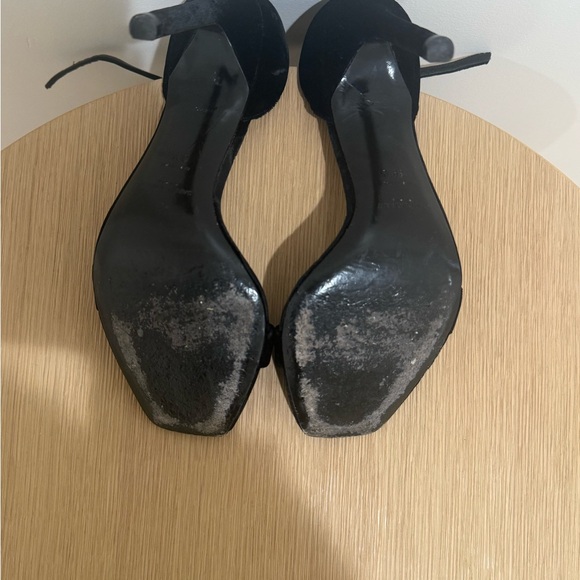 Saint Laurent Black Heeled Sandals - Picture 6 of 8